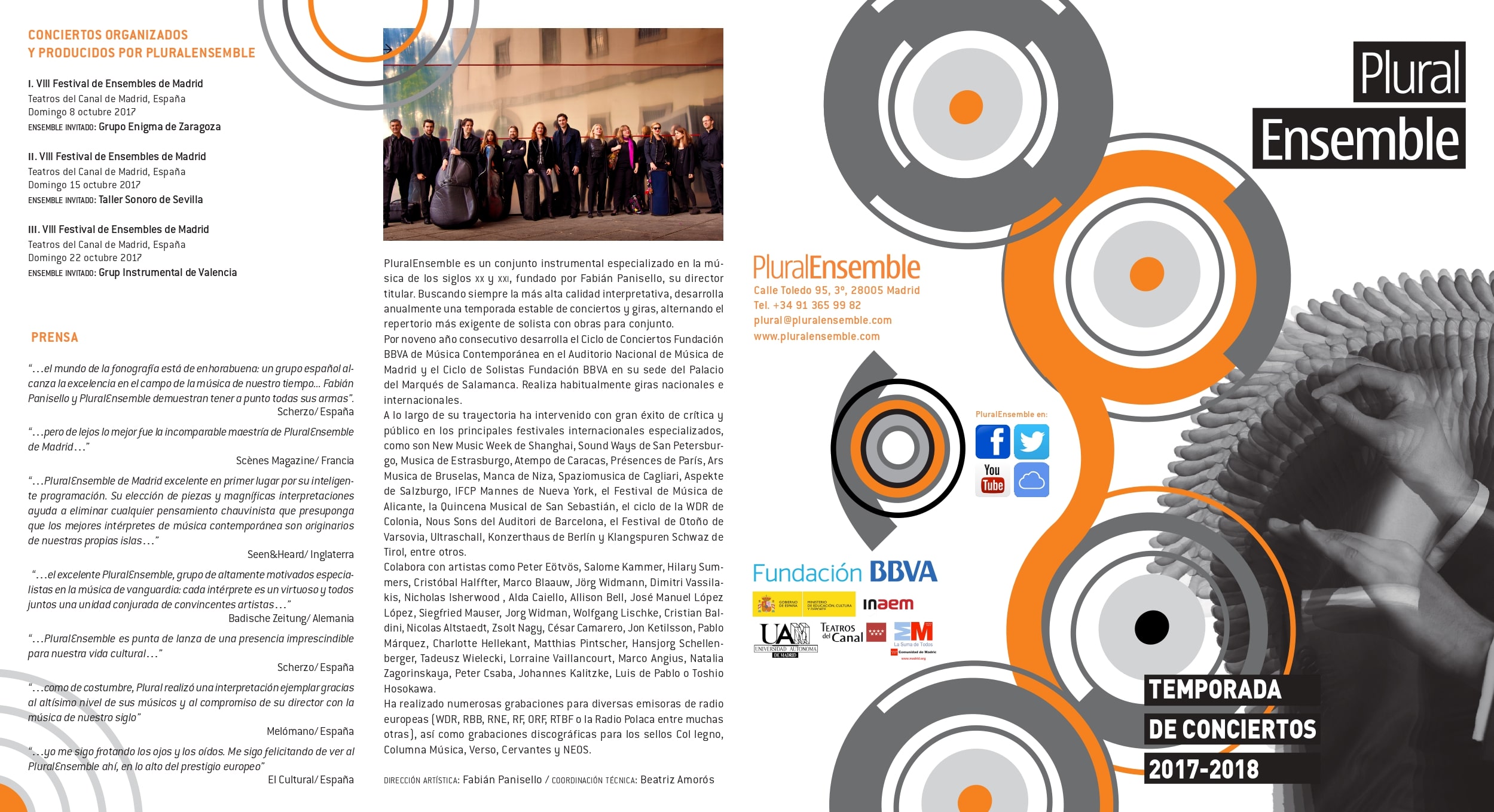 Programa temporada 2017-2018